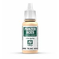 av vallejo panzer aces 17ml highlight flesh