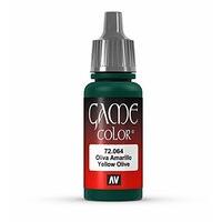 Av Vallejo Game Color 17ml - Yellow Olive