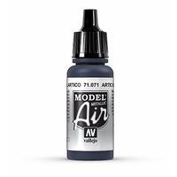 Av Vallejo Model Air 17ml - Artic Blue (metallic)