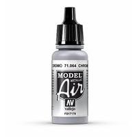 Av Vallejo Model Air 17ml - Chrome (metallic)