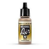 Av Vallejo Model Air 17ml - Us Desert Sand (fs30279)