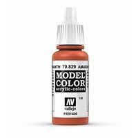 av vallejo model color 17ml amarantha red