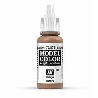 av vallejo model color 17ml brown sand