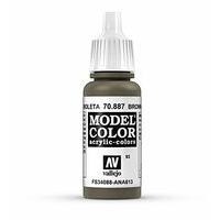 av vallejo model color 17ml brown violet