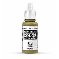 Av Vallejo Model Color 17ml - Dark Yellow