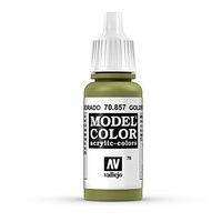 Av Vallejo Model Color 17ml - Golden Olive