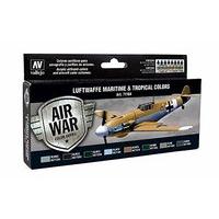 Av Vallejo Model Air Set - Luftwaffe Maritime & Tropical