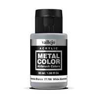 Av Vallejo Metal Color - White Aluminium 32ml