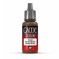 Av Vallejo Game Color 17ml - Beasty Brown