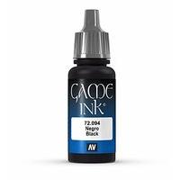 Av Vallejo Game Color - Game Ink - Inky Black