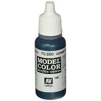 av vallejo model color 17ml metallic gunmetal blue