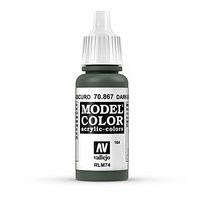 Av Vallejo Model Color 17ml - Olive Green