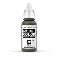 Av Vallejo Model Color 17ml - Olive Grey