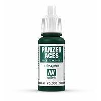 Av Vallejo Panzer Aces 17ml - Green Tail Light German