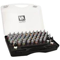 av vallejo game color set box set 72 cols carry case