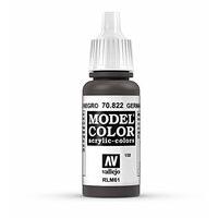 Av Vallejo Model Color 17ml - German Cam Black Brown