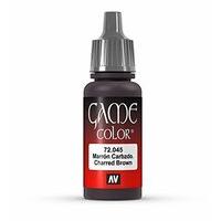 av vallejo game color 17ml charred brown