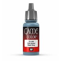 Av Vallejo Game Color 17ml - Steel Grey