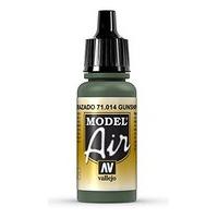 av vallejo model air 17ml gunship green