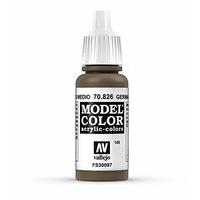 Av Vallejo Model Color 17ml - German Cam Medium Brown