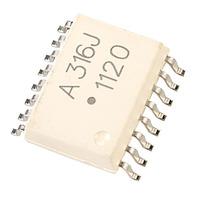 avago hcpl 316j 500e dc in high side output optocoupler 375kv soic16