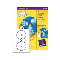 Avery J8676-100 White Full Face CD/DVD Label - Inkjet [Pack 200]