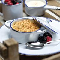 Avebury Blue Mini Casserole Dish 4inch / 10.5cm (Single)