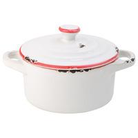 avebury red mini casserole dish 4inch 105cm single