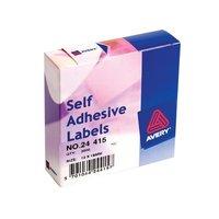 avery 24 415 white labels in dispensers pack 2000