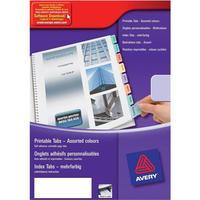 Avery IndexMaker Divider Set Punched 5-Part