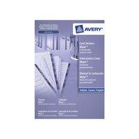 avery index unpunched 1 10 white a4 ref 05248061 pack 10