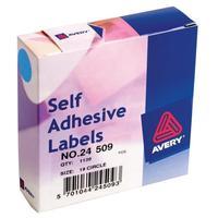 Avery 24-509 Blue Coloured Labels in Dispensers [Pack 1120]