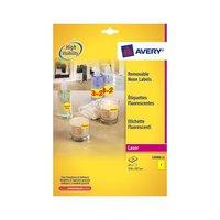 Avery L4731REV-25 Removable Mini Labels (25.4 x 10mm) White (Pack of 4725 Labels)