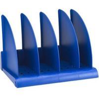 avery dtr dr300 heavy duty book rack blue with 4 base sections and 5 d ...