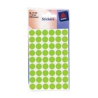 Avery 32-282 Green Coloured Labels in Packets [Pack 216]