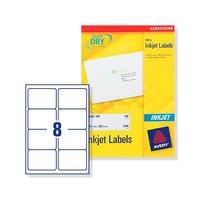 Avery J8165-25 Addressing Labels (99.1 x 67.7mm) White (Pack of 200 Labels)