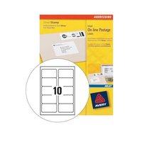 Avery J5103-25 Online Postage Labels (135 x 38mm) Pack of 250 Labels for SmartStamp