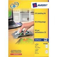 Avery afterBURNER Label System Software with Applicator 10 Inserts and 24 Labels