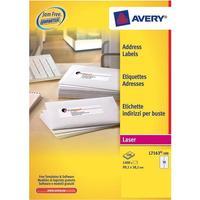 Avery QuickPEEL Addressing Labels (99.1 x 38.1mm) White (Pack of 1400 Labels)