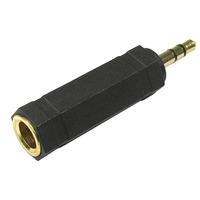 avo p2 black 35mm plug 635mm jack adapter