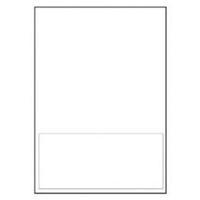 Avery 190 x 90mm Integrated Single Label Sheet Perforated White Pack
