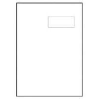 Avery 100 x 45mm Integrated Single Label Sheet White Pack of 1000