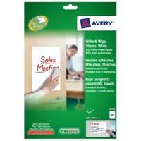 Avery A4 Write And Wipe Sheets Pack of 4 Sheets 70701