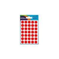 Avery 32-281 Red Coloured Labels in Packets 10 Packs of 216 32-281