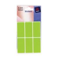 Avery 32-221 Green Coloured Labels in Packets 10 Packs of 36 32-221