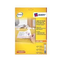 Avery S1511 Blockout Labels Kit For Parcels FSC 121 Mixed Labels per