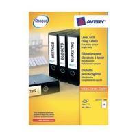 Avery L7171-100 200 x 60mm Lever Arch Filing Labels Pack of 400 Labels