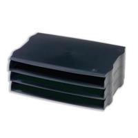 avery desktop range dr800 wide entry trays black dr800blk