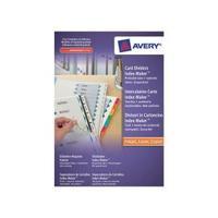 Avery IndexMaker A4 Unpunched Dividers 10-Part 01816061