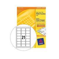 Avery 3652 Multi-Function Labels White Pack of 2100 Labels 3652